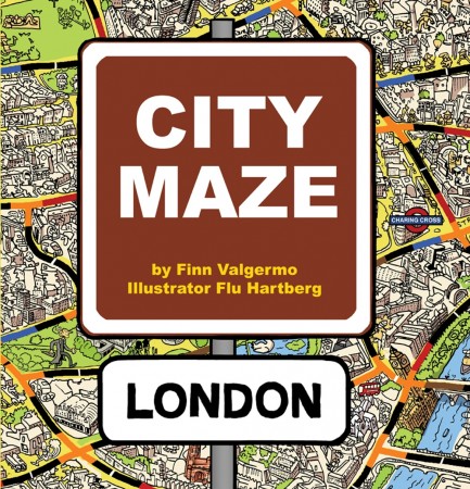 CITY MAZE - Bok med spill