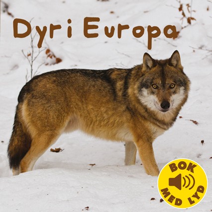 Dyr i Europa - Bok med lyd