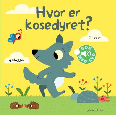 Hvor er kosedyret? - Bok med lyd