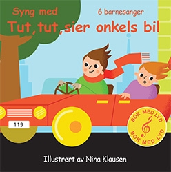 Syng med - Tut, tut, sier onkels bil - Bok med lyd