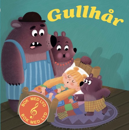 Gullhår - Bok med lyd