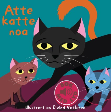 Atte katte noa - Bok med lyd