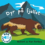 Dyr på fjellet - Taktil bok med lyd