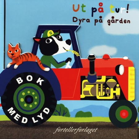 Ut på tur - Dyra på gården - Bok med lyd