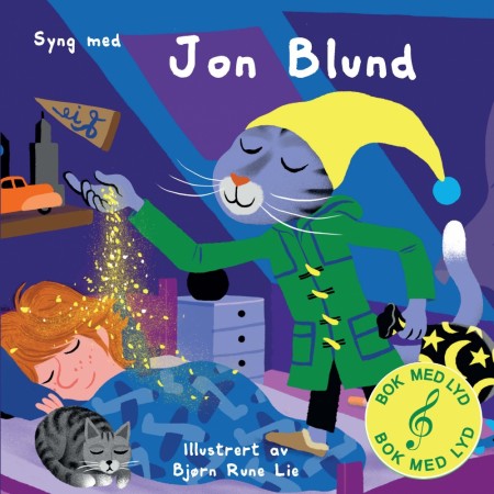 Syng med - Jon Blund - Bok med lyd
