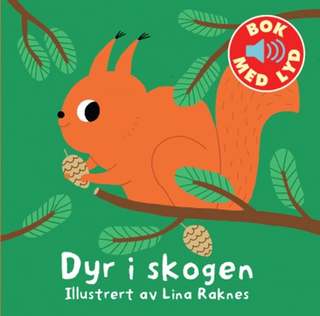 Dyr i skogen  -  Bok med lyd