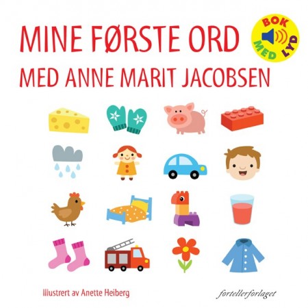 Mine første ord - Bok med lyd