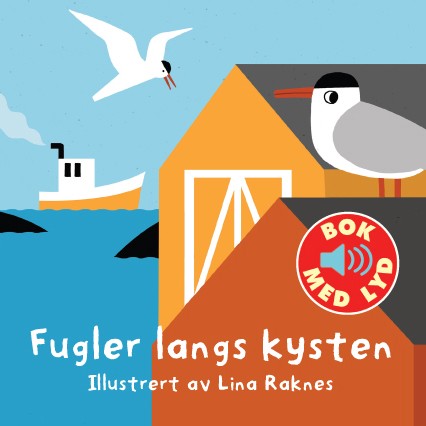 Fugler langs kysten  -  Bok med lyd