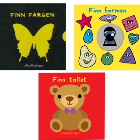 Finn serien - Bøker med kort