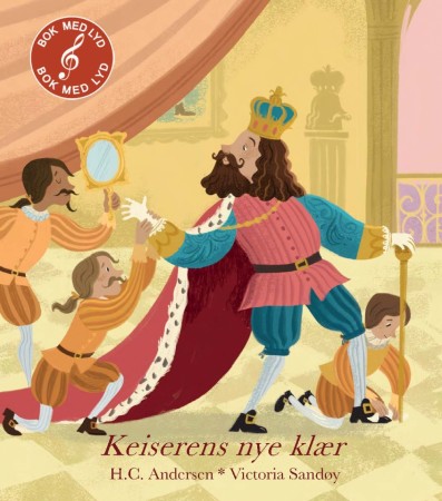 Keiserens nye klær  –   Bok med lyd  