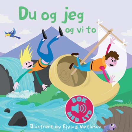Du og jeg og vi to - Bok med lyd