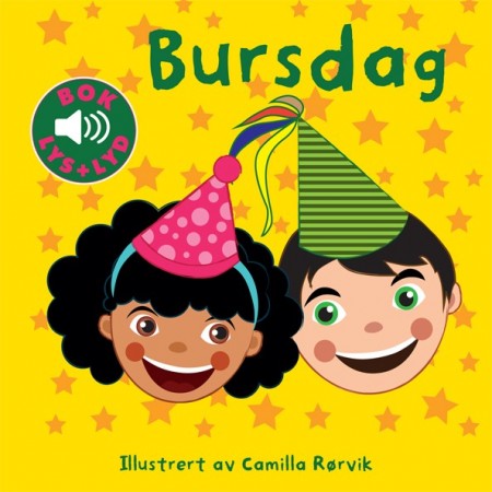 Bursdag - Bok med lyd og lys