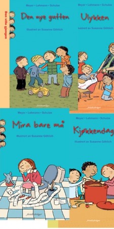 Pakke: 4 bøker - Den ville gjengen