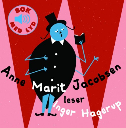 Anne Marit Jacobsen leser Inger Hagerup - Bok med lyd